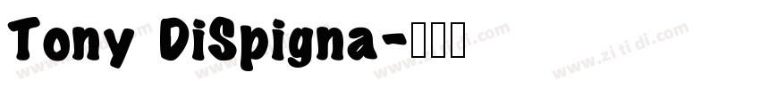 Tony DiSpigna字体转换